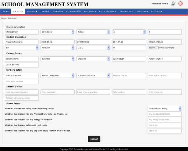 school management software