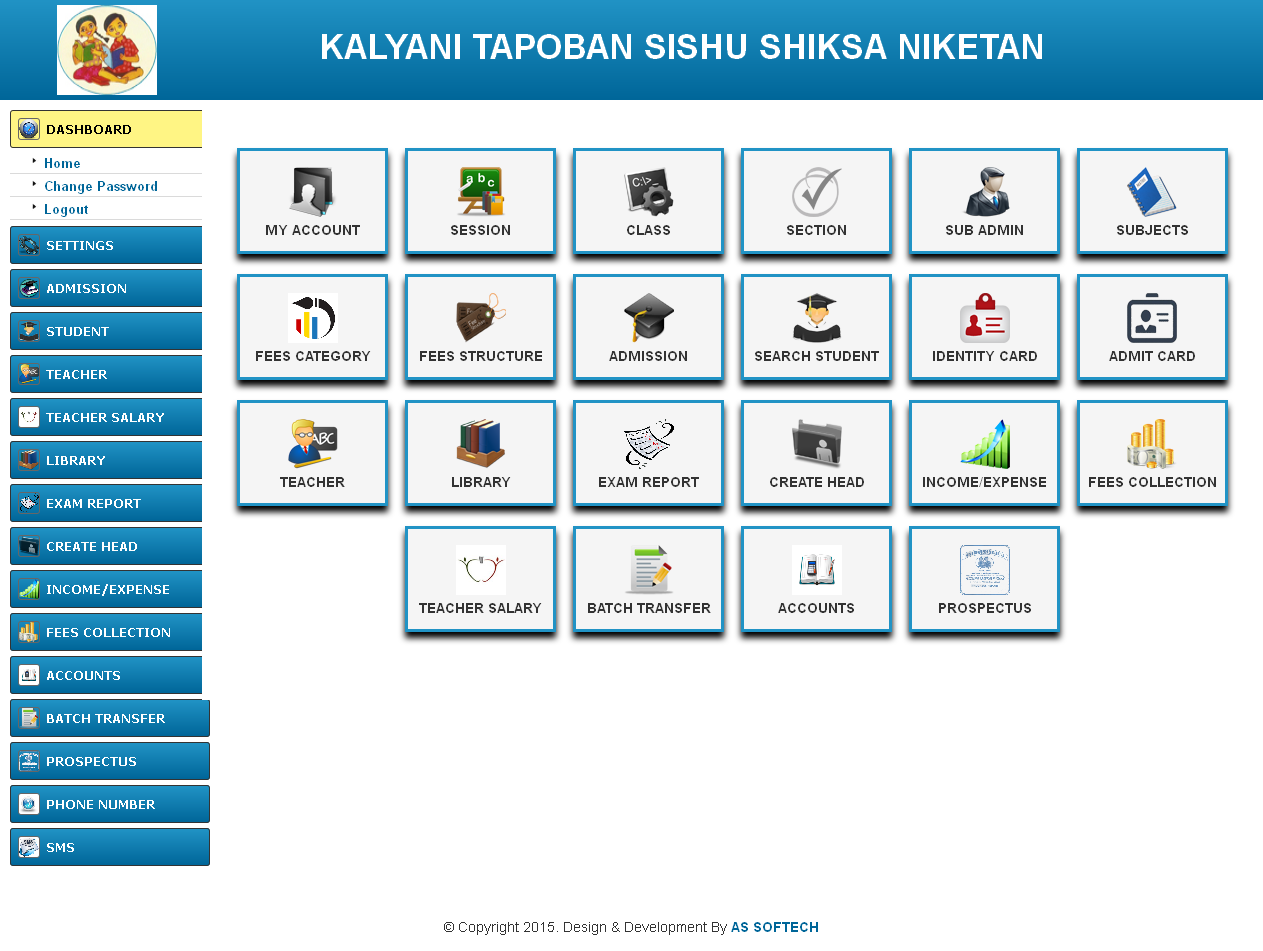 School Management Software, Dashboard, Admin Panel, Teacher's Panel ...